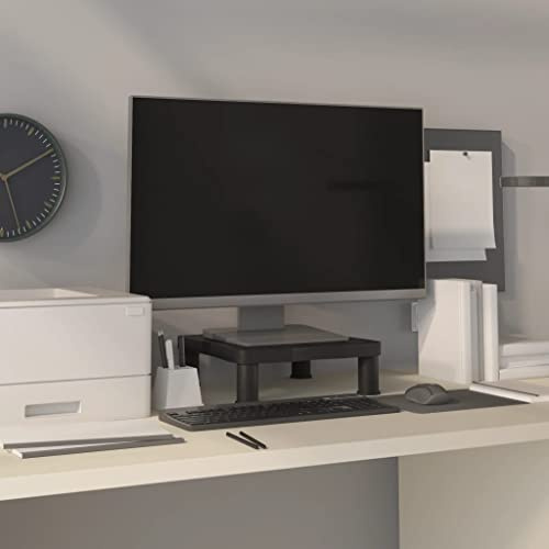 CKioict TV möbel DVD Schrank Wohnzimmer Möbel Monitorständer Schwarz 33,5x34x10,5 cmFür Wohnzimmer und Esszimmer