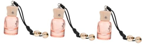 SOLUSTRE 3 Stück Parfümflasche Ätherisches Öl Flasche Feines Glas