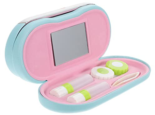 HOLIDYOYO Estuche Portátil para Gafas Práctico para Lentes De Contacto Doméstico