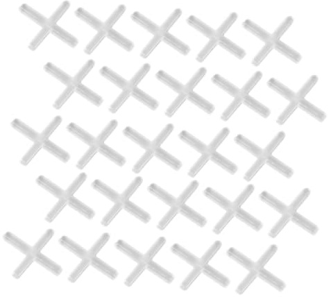 Gadpiparty 1000Pcs Cross Shaped Tile Spacers for Floor Wall Tile Installation Positioning Tool for DIY Professional Use Versatile Grout Spacers