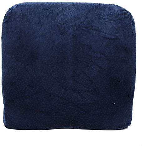 MAMJENNI Almohada de apoyo para la cintura, cojín lumbar ergonómico para silla de oficina, núcleo de espuma viscoelástica, diseño curvado para alineación de la columna vertebral,