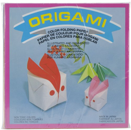 Aitoh Origami Paper 5.875X5.875 300/Pkg, Assorted Colors