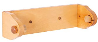 Design House Dalton Paper Towel Holder, Wall Mount, Easy Installation, Wood, Honey Oak, Durable, 13.4 in, 13.75 in W x 4.6 in L x 3.5 in H, Item 561233