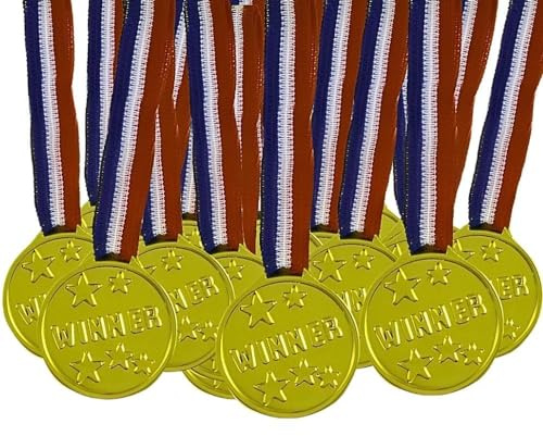 Partygeschenke - Gewinnermedaillen - 24er-Pack