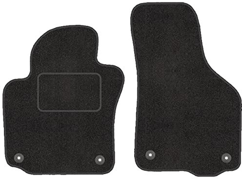 Vorne Velour Fußmatten Satz für Skoda Yeti (09-17) - 2-teilig - Passgenau