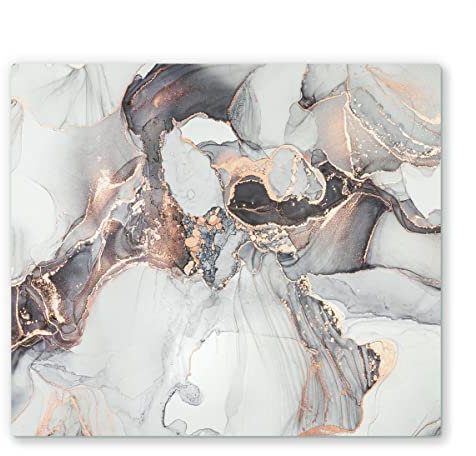 60x52cm - Herdabdeckplatte, Herdabdeckung für Glaskeramik-Kochfelder, Gehärtetes Glas, 60x52cm, mehrfarbig, Schneideplatte