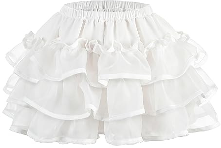 Fiamll Viktorianischer Bloomer Süße Pumphose Mehrschichtig Rüschzen Sicherheitshose Unterwäsche Leggings