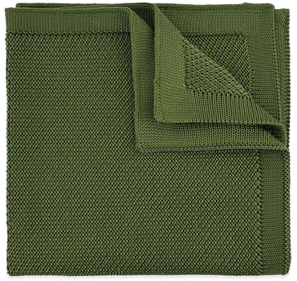 THE GENTS LAB Herren Strick Einstecktuch aus 100% weichem Polyester | über 20+ Farben
