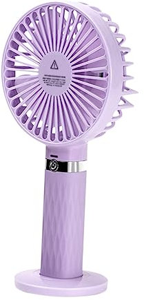 PRETYZOOM Desk Usb Fan Quiet and Powerful Mini Portable Fan Rechargeable for Office Camping Travel