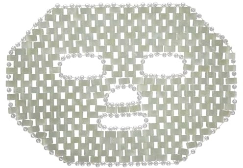Healeved masque de jade Massage pierre de jade outils de soins de la peau masques pour les yeux de jade masque de sommeil masque yeux refroidissement de jade masques jade facial masques Spa
