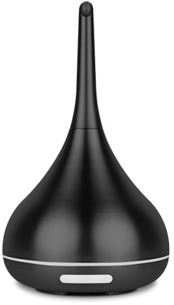 Aerosoul® Drop Aroma Diffuser 100ml Ultraschall Diffuser 6h LED Licht | Ultraschall Duftöl Diffuser | 6 h Nebel, LED-Stimmungslicht, Abschaltautomatik – edles Design, BPA-frei, für ätherische Öle