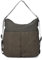 KCB Bolso Mochila Match | Estilo Moderno y Espacioso | Diseño Versátil y Convertible | Ideal para el Día a Día | Asas Ajustables | 100% Vegano | Color Khaki