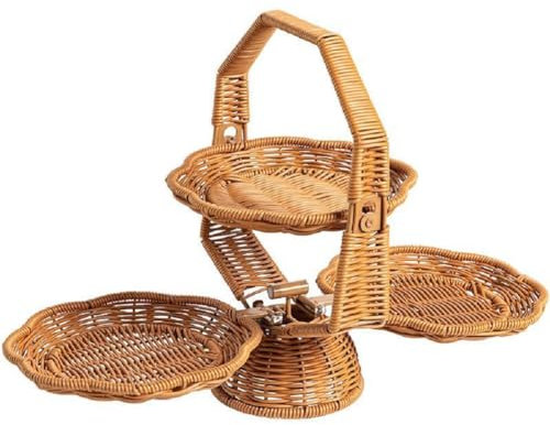 Frutero Estantes Frutero de 3 Niveles, Frutero de 3 Niveles, Soporte de Mesa para Frutas y Verduras, para Cocina, Sala de Estar, Mostrador