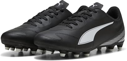 PUMA Vitoria Ii Fg/Ag Fußballschuh für Herren, Puma Schwarz Puma Weiß, 44 EU