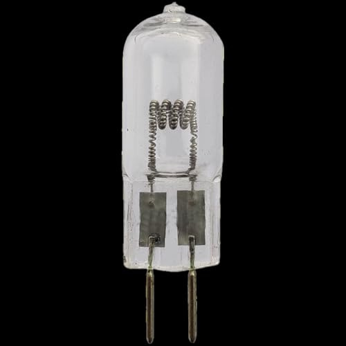 UGEFKMQ G6.35 20W 12V Halogen Lamp Clear Capsule Halogen Bulbs G6.35 12V 75W GY6.35 Bi-pin Base Warm White,75W,1Pc