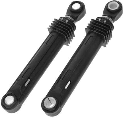 COLLBATH 2pcs Washing Machine Suspension Rods Universal Design Shock Absorbers for Automatic Front Loading Washing Machines Stable Support and Plastic Iron Construction