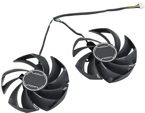 Parte de refrigeración de la computadora Ventilador for tarjeta de video RTX 4060 Ti 4060 VENTUS 3X de 87 mm PLD09210S12HH RTX4060 RTX4060Ti Ventilador de enfriamiento for tarjeta gráfica(Fan - 2PCS)
