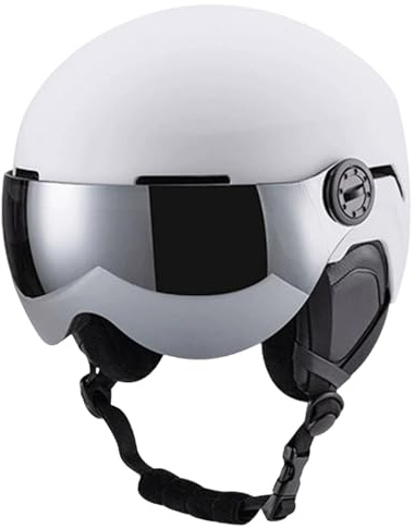 FxaumsGxuk Caschi da Sci per Uomini | Cappello Traspirante | Casco Da Sci Protettivo Per Esterno E Neve | Per Uomini Donne Giovani Adulti Giovani Sciatori Snowboarder Discesa Resort Outdoor Sport