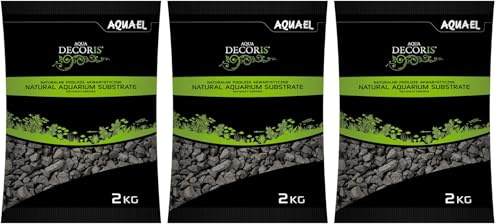 AQUAEL GRAVA DE BASALTO (2-4 MM 2 KG) (Lot de 3)