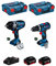 BOSCH Kit BK216 (Atornillador de Impacto GDS 18V-1000 C + Taladro Percutor GSB 18V-60 C + 2 baterías de 5,0 Ah + cargador + 2 módulos GCY42 + 2 L-Boxx 136)