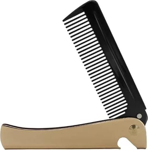 Missan Bartkamm - Bartpflege - Moustache Comb - Faltkamm Für unterwegs - Bartkämme