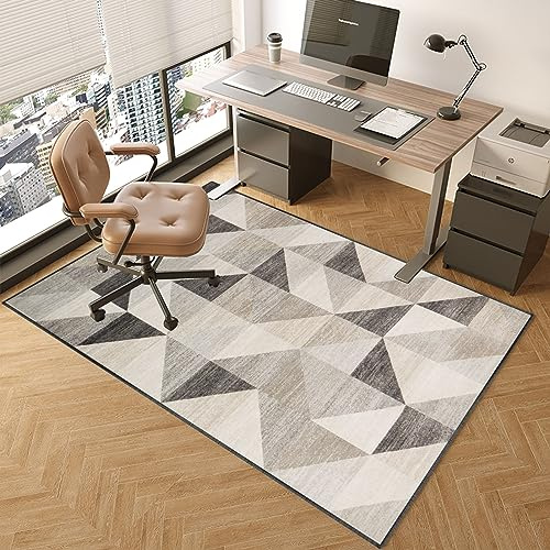 TOYOCC Bodenschutzmatte Bürostuhl für Hartböden und Teppich Stuhlunterlage Gaming Bodenschutzmatte Bürostuhl Matte Bodenmatte rutschfest Bürostuhlunterlage 160 x 200 cm Stuhlmatten Stuhl Unterlage