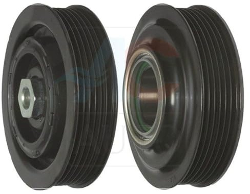 ACAUTO Magnetkupplung, Klimakompressor AC-06DN37 | Ac-06DN37 / QCA0117 passend für Denso 6SE 6SES Klimakompressor A1 A3 A4 A