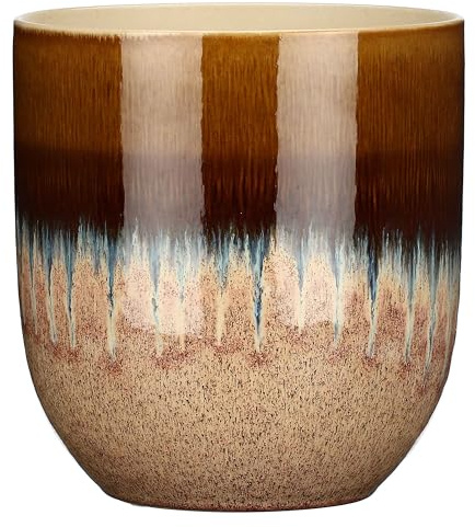 RITUALI DOMESTICI - Cachepot L Ceramic, 20 x 20 cm, Depth 22 cm, Introterra Collection