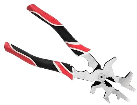 8 Zoll MIG-Schweißzange, Kohlenstoffstahl Multifunktion Schweißzange, Schweißwerkzeuge Schweißzubehör, zum Schrauben, Scheren, Umschalten von Schraubenschlüsseln, Reinigen von Schweißschlacke