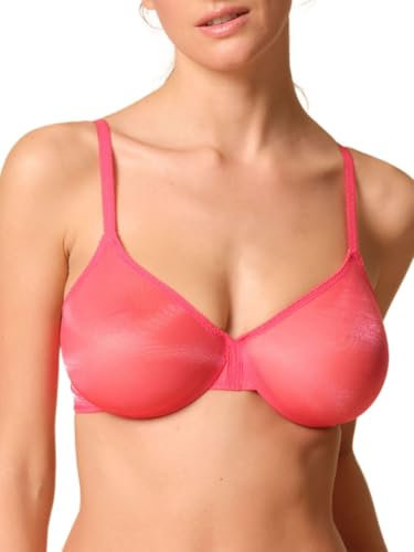 Gossard Glossies Non Padded Moulded Sheer Bra Paradise Pink 32G