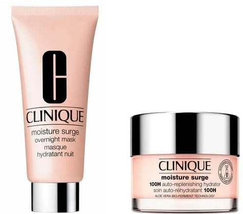 Clinique Moisture Surge Feuchtigkeitspflege für das Gesicht, 100 Stunden, mit Nachtmaske
