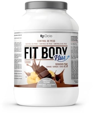 Batidos Sustitutivos de Comida con Proteínas y Colageno | Ayuda al control de Peso | Batido Dietetico Saciante para Hombre y Mujer | Chocolate - Vainilla - Fresa - Plátano |