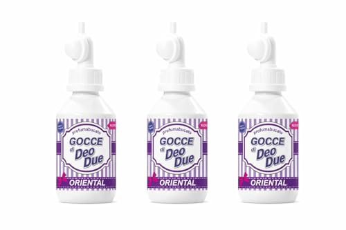 Gocce per Bucato Deo Due, Profumo Oriental, Liquido Concentrato, 150ml, Confezione da 3 Unità