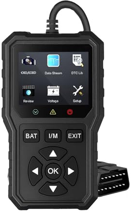PUBIBD Lettore Codici OBD2 per Auto per VW Golf VIII VI V IV III II I MK 8 7 6 5 4 3 R GTE/GTI/GTD/Clubsport 45, Strumento di Diagnosi Veicolo per Lettura e Cancellazione Codici Errore,A