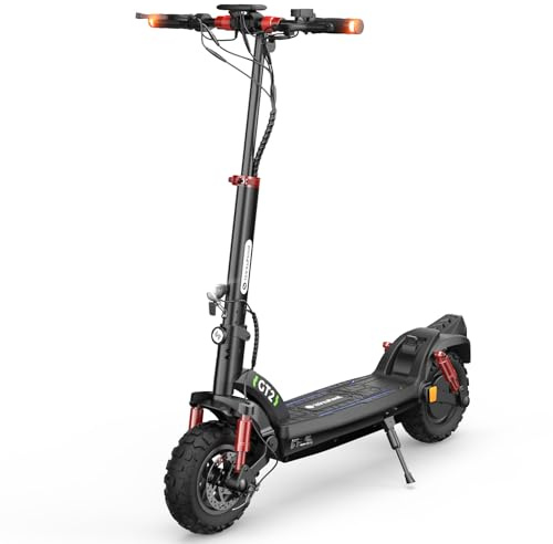 E Scooter mit Straßenzulassung,11 Zoll Max 80KM Reichweite Offroad E Roller,Faltbarer Elektro Scooter mit Duale Aufhängung,Blinker und APP,150kg Tragkraft,für Erwachsene Stadt & Gelände Pendeln