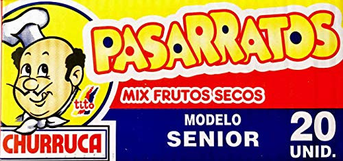 Churruca Pasarratos Senior Mix de Frutos Secos con Miel - 20 Unidades, 59 g