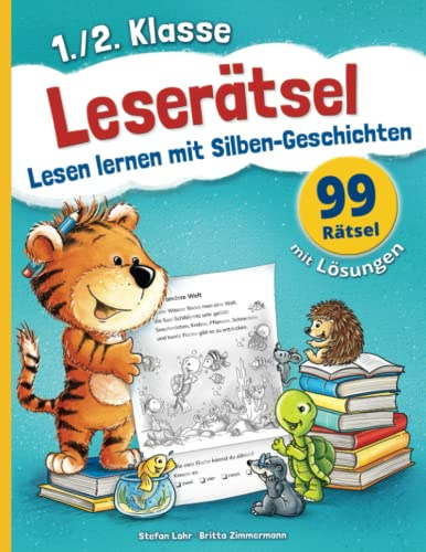 Leserätsel: Lesen lernen mit Silben-Geschichten (ab 1. Klasse)