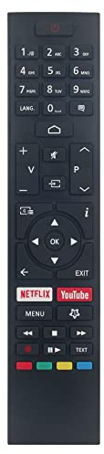 Neu CT-8557 ErsatzFernbedienung RC43157 Fernbedienung für Toshiba 55UA2068DGL 55 Zoll Fernseher/Android TV CT-8558 für Polaroid P50UA2031A für Hitachi RC43157 für JVC LT-24CA120 LT-32CA120 LT-39CA120