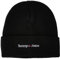 Tommy Jeans Herren Strickmütze Sport Beanie mit Logo, Schwarz (Black), Einheitsgröße