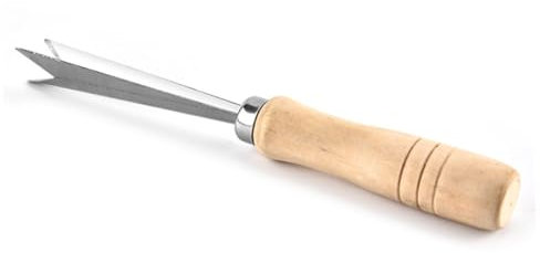 Garneck 4 Stück Obst Edelstahl Stainless Steel inoxlm Ananas-Augenschneider Ananas-Augenschäler-Entferner ananasschneider Ananas gegen Messer Auge des Ananasschälers schälen Cutter
