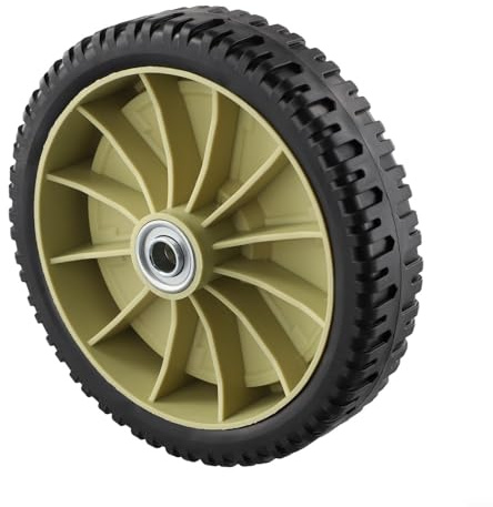1PCS Ruota per tosaerba, ruote per tagliaerba tosaerba, per tosaerba a spinta, per operazioni efficienti con tosaerba, per ruote anteriori e posteriori, ruote tagliaerba 19,5 cm