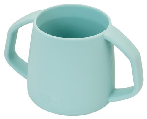 Lurch Little Drinking Cup Children's Learning Tableware Made of Silicone Shatterproof Harmony Mint