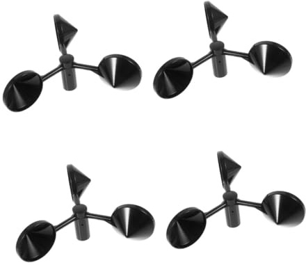 VICASKY 4pcs Wind Speed Anemometer Cup Sensor for Accurate Wind Measurement Outdoor Use Design Air Flowing Cup