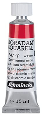 Schmincke HORADAM AQUARELL Kadmiumrot mittel, 14 347 006, 15 ml