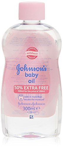 Johnsons & Johnsons Baby Öl - die ideale Pflege für trockene Haut - für Sie und Ihr Baby 300ml