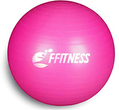FFITNESS Total Body Balance Ball für vorgeburtliche Gymnastik | Big Gymball (55 65 75 85 95 cm)