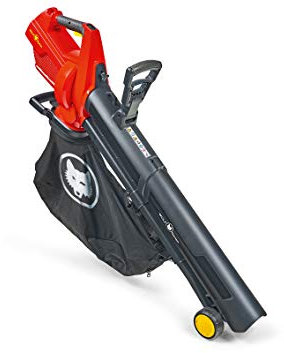 WOLF-Garten - 2-in-1 Akku-Laubbläser/Laubsauger LYCOS 40/480 V #480M3/H; 41AT4BV-650, Rot
