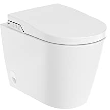 Roca,INSPIRA,In-Wash® - Smart toilet adosado a pared Rimless para tanque empotrable. Incluye tapa y asiento. Necesita toma de red.,Blanco,385mm x 585mm x 485mm,A803063001