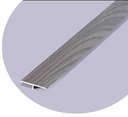 HCZION Boden Übergangsstreifen Bodenleiste Selbstklebend Fußböden Abdeckleisten Holzmaserung Fußböden Übergangsleisten Holzböden/Laminat/Fliesen (Color : A, Size : W-25mm)