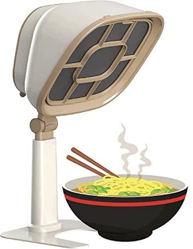 XNXYSMKJ Tabletop Range Hood, Mini Home Range Hood, 6 Levels Of Height Adjustment, Suitable for Home Kitchen, Hot Pot, Barbecue (White)